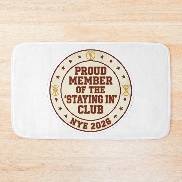Item preview, Staying in club sticker designed and sold by MukuMint.