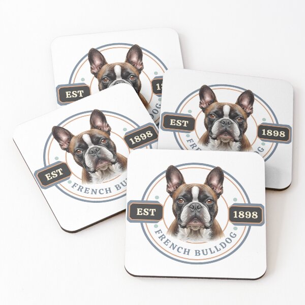Item preview, French Bulldog – Classic Dog Breed Heritage Emblem designed and sold by TheFlannelDog.