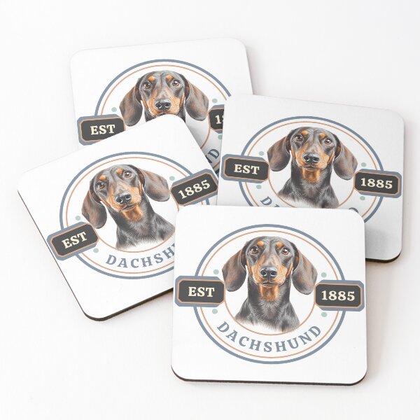 Item preview, Dachshund – Classic Dog Breed Heritage Emblem designed and sold by TheFlannelDog.