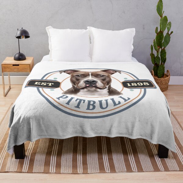 Item preview, Pitbull – Classic Dog Breed Heritage Emblem designed and sold by TheFlannelDog.