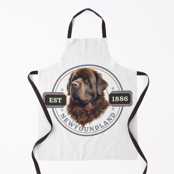 Item preview, Newfoundland Dog – Classic Dog Breed Heritage Emblem designed and sold by TheFlannelDog.