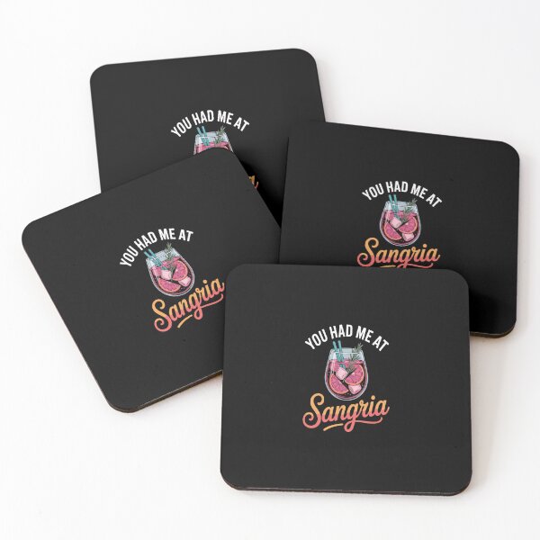 Item preview, You Had Me At Sangria Funny Alcohol Lover Cute Drinking designed and sold by orlodrake.