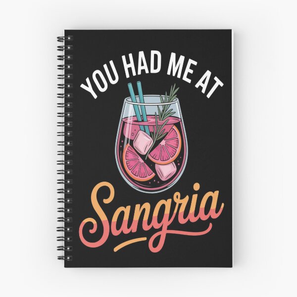Item preview, You Had Me At Sangria Funny Alcohol Lover Cute Drinking designed and sold by orlodrake.