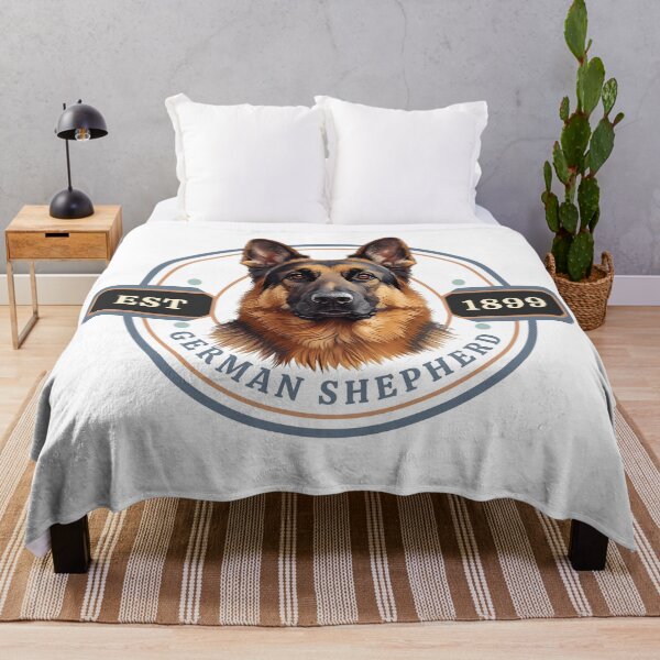 Item preview, German Shepherd – Classic Dog Breed Heritage Emblem designed and sold by TheFlannelDog.