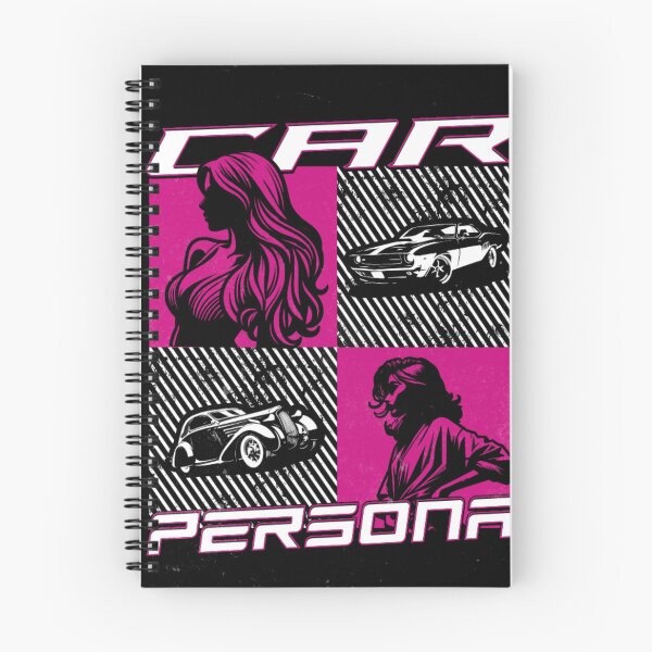 Item preview, CAR PERSONA Modern Racing Aesthetic Pink and Black Graphic Tee designed and sold by GenZFashion000.