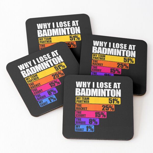 Item preview, Why I Lose At Badminton Humor designed and sold by HerbertKuhn112.