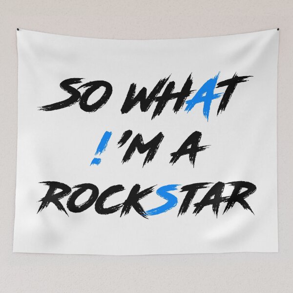 Item preview, SO WHAT! 'M A ROCKSTAR designed and sold by Milyon Art.