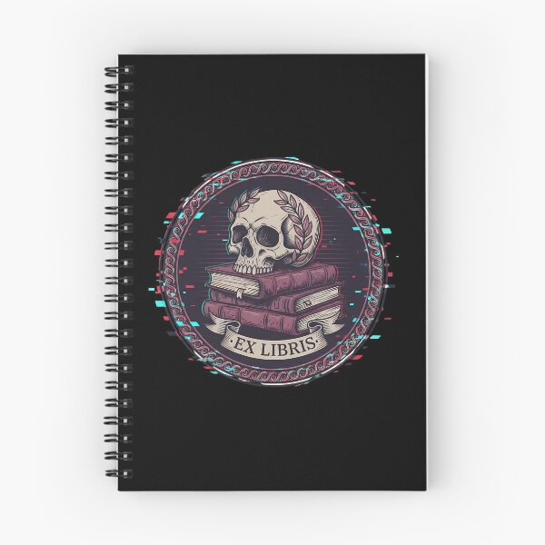 Item preview, Mystical Alchemist Skull Ex Libris Occult Books designed and sold by HoruxDesign.