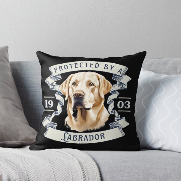 Item preview, Protected By A Labrador designed and sold by TheFlannelDog.