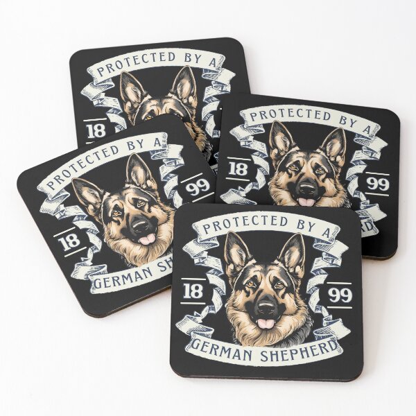Item preview, Protected By A German Shepherd designed and sold by TheFlannelDog.