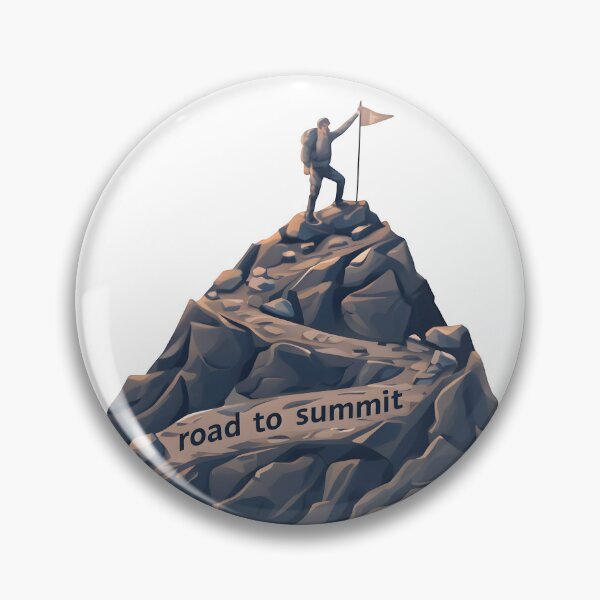 Item preview, mountaineering, hiking gear, summit challenge, peak bagging designed and sold by TrueArtVibes.