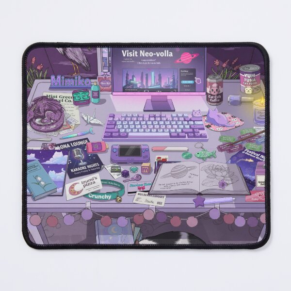 Item preview, Mimiko's cluttered desk  designed and sold by FurryFantasy.