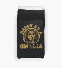 Quokka marsupial kangaroo Duvet Cover