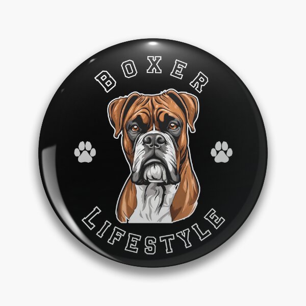 Item preview, Boxer Lover Gift - Minimal Dog Design designed and sold by TheFlannelDog.