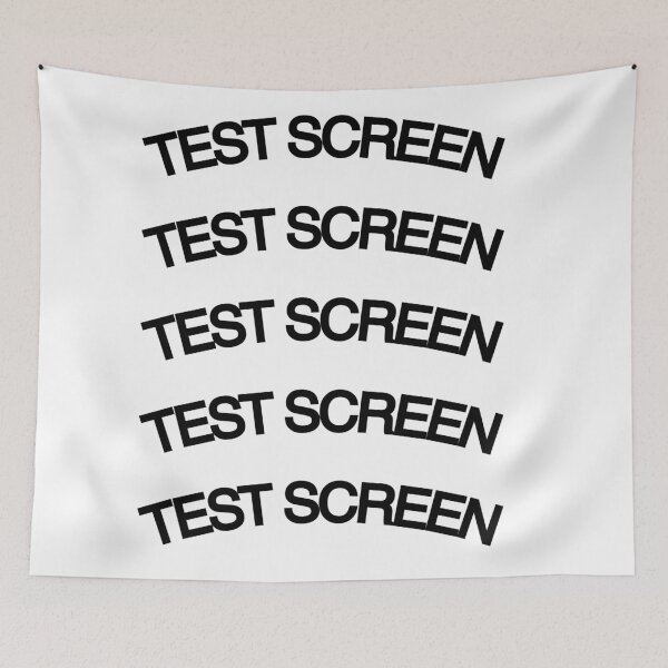 Item preview, TEST SCREEN designed and sold by SymbolicWorld.