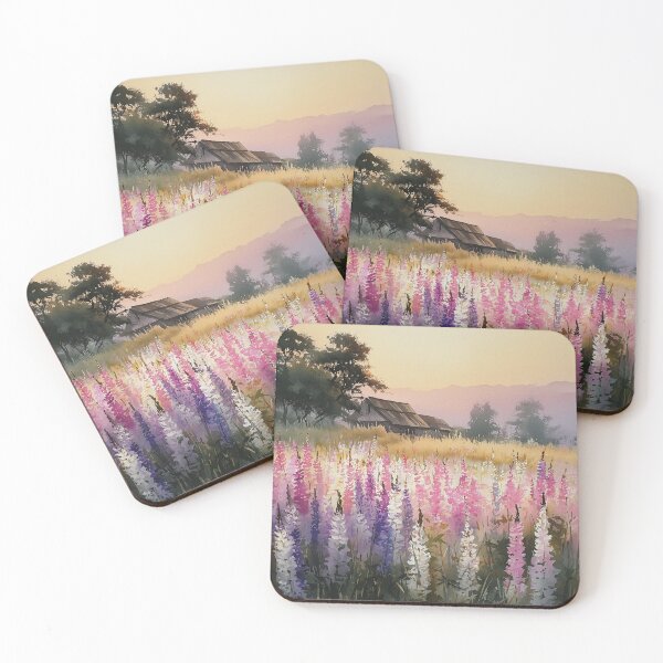 Item preview, Countryside with Lupines designed and sold by laurashawart.