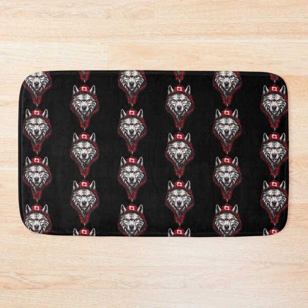 Item preview, Canada Wolf In Plaid designed and sold by TheFlannelDog.
