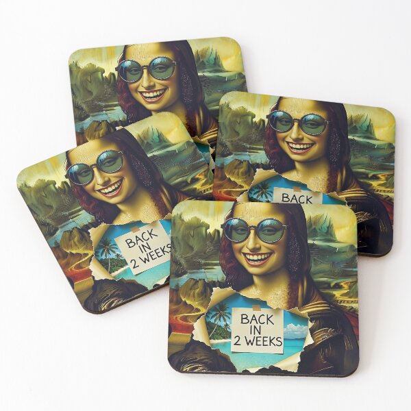 Item preview, Monalisa on holiday  designed and sold by SpraySoul999.