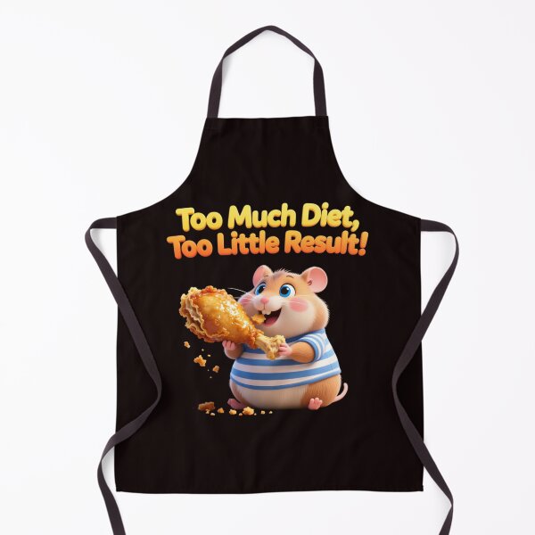 Item preview, Zippy Mouse Too Much Diet Graphic Tee Design designed and sold by Zippy Creation.