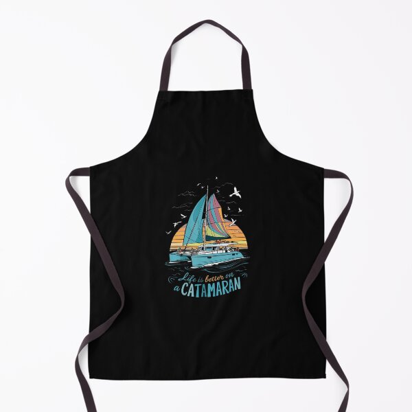 Item preview, Life Is Better On A Catamaran Sailing Love To Sail designed and sold by HerbertKuhn112.