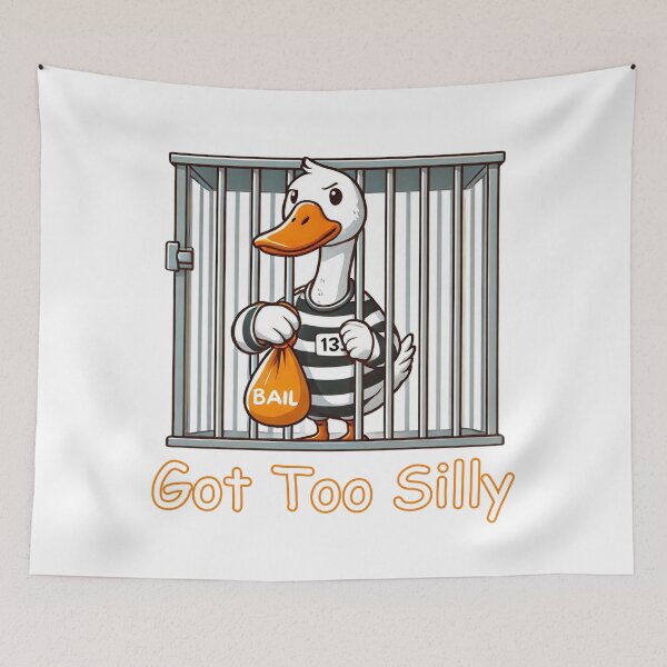 Item preview, Silly Goose Got Too Silly designed and sold by TheFlannelDog.