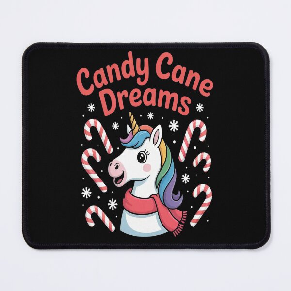 Item preview, Candy Cane Dreams Unicorn Magic Christmas designed and sold by brinbotty.