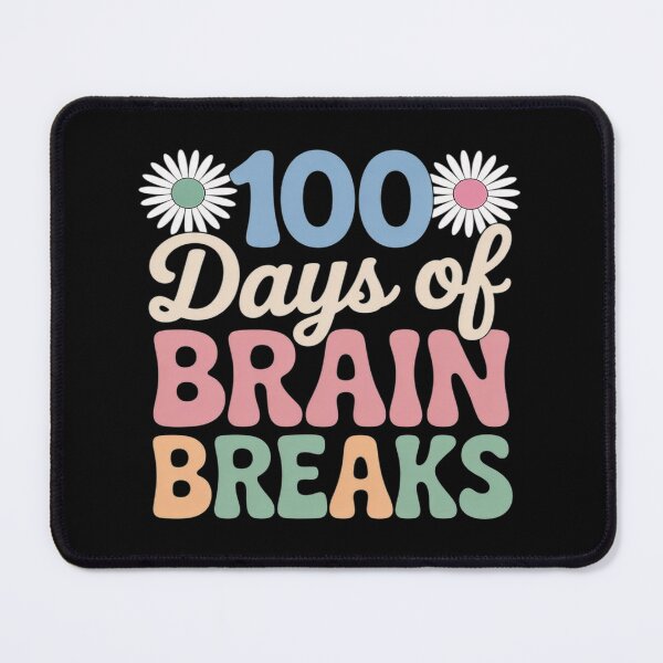 Item preview, 100 Days Of Brain Breaks School Psychologist designed and sold by joedavila.