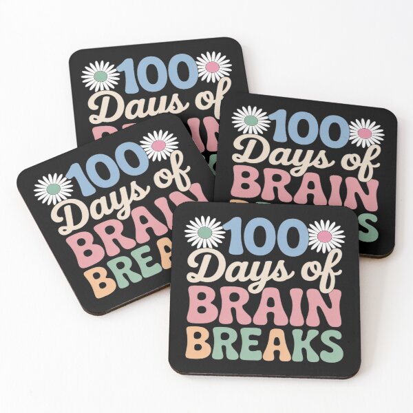 Item preview, 100 Days Of Brain Breaks School Psychologist designed and sold by joedavila.