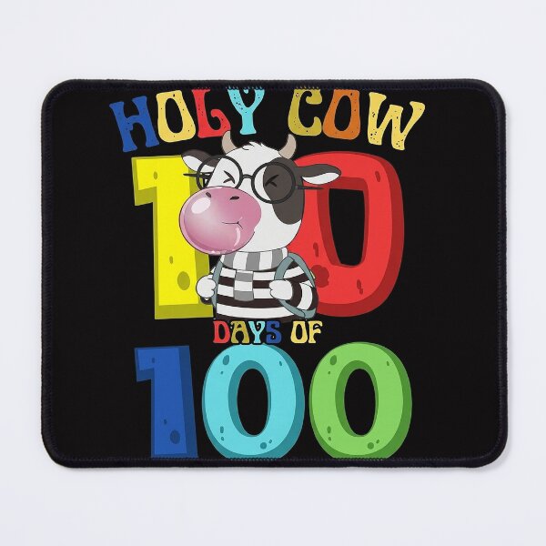 Item preview, Holy Cow 100 Days Of School 100th Day School Teacher Student designed and sold by jewellmeyers.