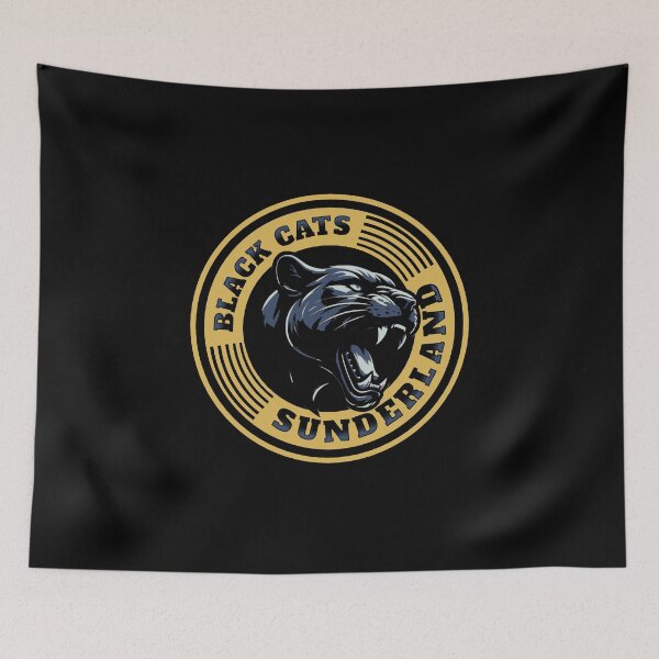Item preview, Black Cats Sunderland gold designed and sold by VRedBaller.
