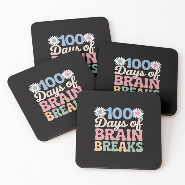 Item preview, 100 Days Of Brain Breaks School Psychologist designed and sold by gerardostokes.