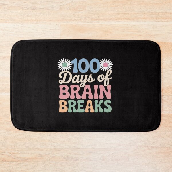 Item preview, 100 Days Of Brain Breaks School Psychologist designed and sold by gerardostokes.