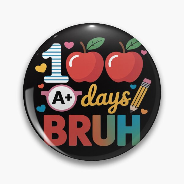 Item preview, 100 Days Of School For Teacher Student Bruh Celebration designed and sold by gerardostokes.