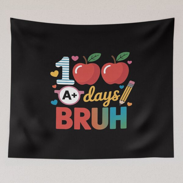 Item preview, 100 Days Of School For Teacher Student Bruh Celebration designed and sold by gerardostokes.
