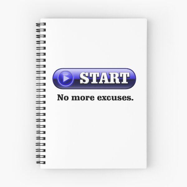 Item preview, No More Excuses designed and sold by D2KPrimeCuts.