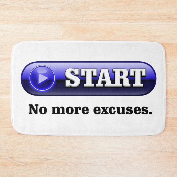 Item preview, No More Excuses designed and sold by D2KPrimeCuts.