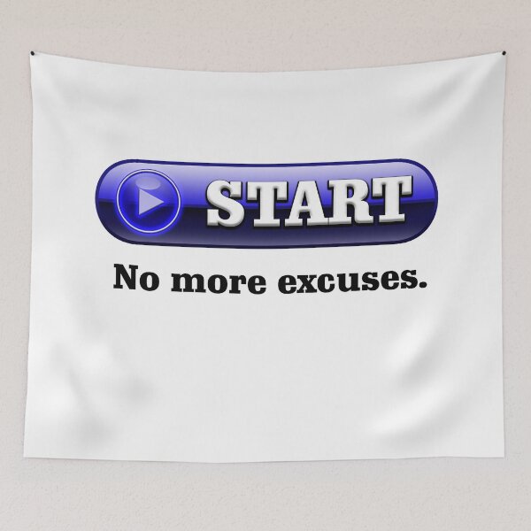 Item preview, No More Excuses designed and sold by D2KPrimeCuts.