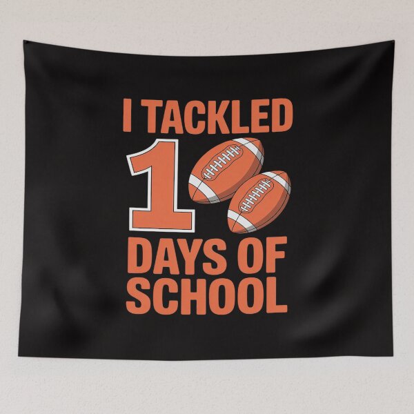 Item preview, 100 Days Of School I Tackled 100 Days Of School designed and sold by DarioRosales.