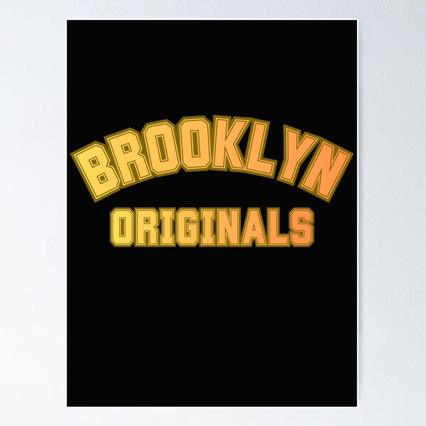 Item preview, Brooklyn Originals – Vintage Streetwear Typography Design designed and sold by CoolSerenity.