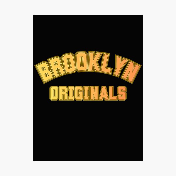 Item preview, Brooklyn Originals – Vintage Streetwear Typography Design designed and sold by CoolSerenity.
