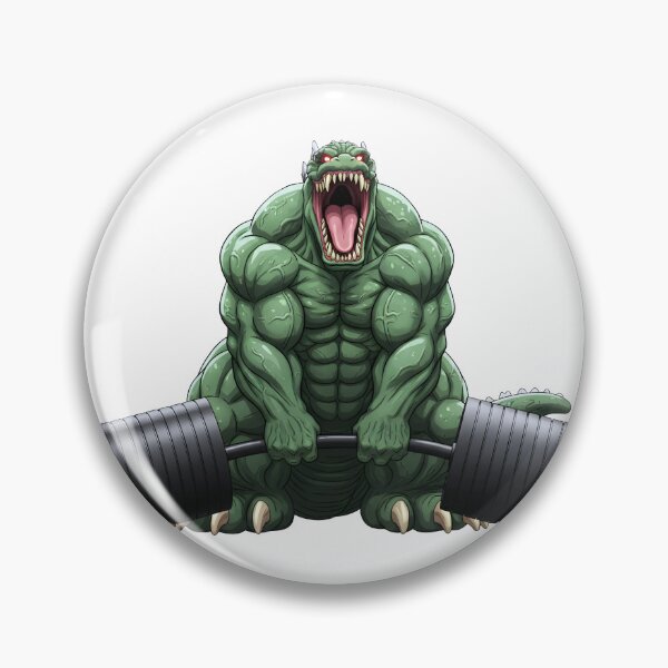 Item preview, Kaiju Gains: Beast Mode Deadlift designed and sold by ifundesign.