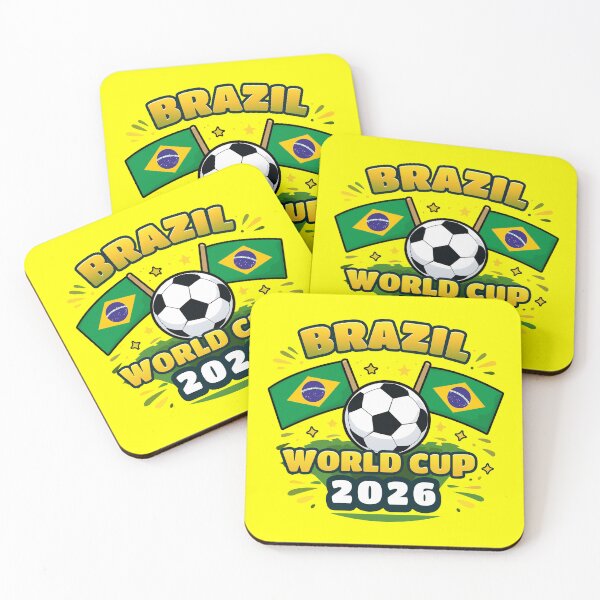 Item preview, Brasil World Cup 2026 Shield designed and sold by Ramkumar2025.