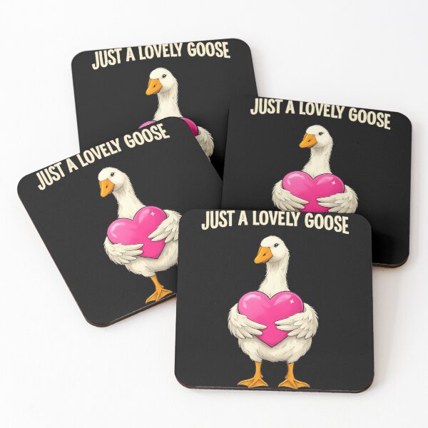 Item preview, Just A Lovely Goose  Cute Heart Valentines Day designed and sold by stanton88.