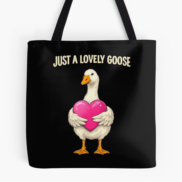 Item preview, Just A Lovely Goose  Cute Heart Valentines Day designed and sold by stanton88.