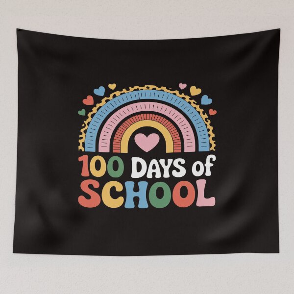Item preview, 100 Days of School Celebration Rainbow designed and sold by cherylbartlett.