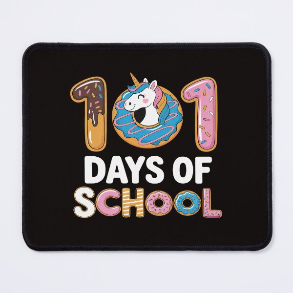Item preview, 101 Days School Dabbing Unicorn & Donut Doughnut designed and sold by cherylbartlett.