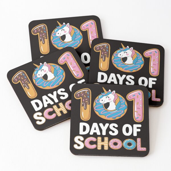 Item preview, 101 Days School Dabbing Unicorn & Donut Doughnut designed and sold by cherylbartlett.