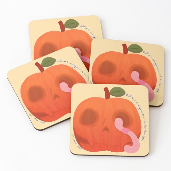 Item preview, Outliars and Hyppocrates: a fun fact about apples designed and sold by HeadInTheGalaxy.