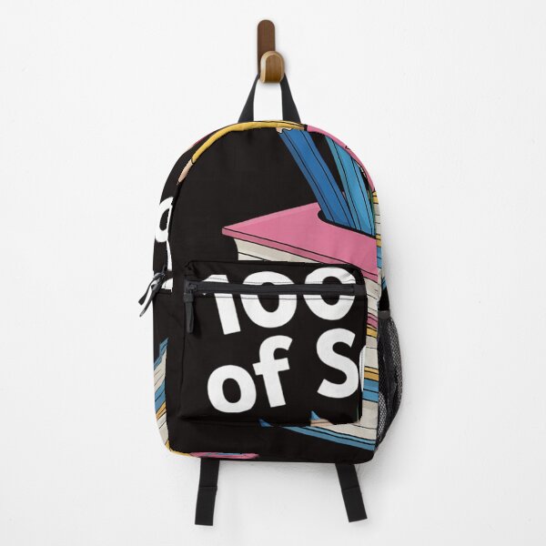 Item preview, 100 Days of School Books and Pencils Colorful designed and sold by cherylbartlett.