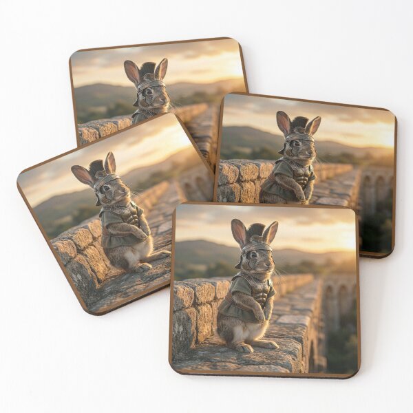 Item preview, Roman Rabbit Centurion Thinking About Carrots designed and sold by Tridentulus.